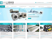 Tablet Screenshot of peakmore.com